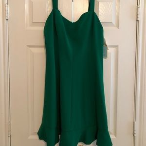 Emerald green CeCe dress NWT size 14